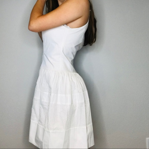 Robert Rodriguez cutout White zipper dress - Picture 4 of 6